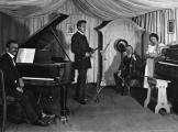 Studio in der Hauptfunkstelle Königs Wusterhausen, um 1923
