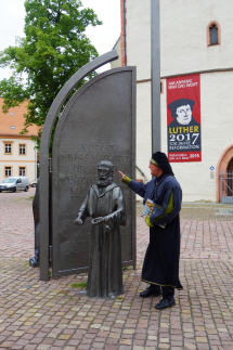 Denkmal zu Ehren Martin Luthers